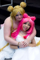 Queen Serenity and Chibiusa